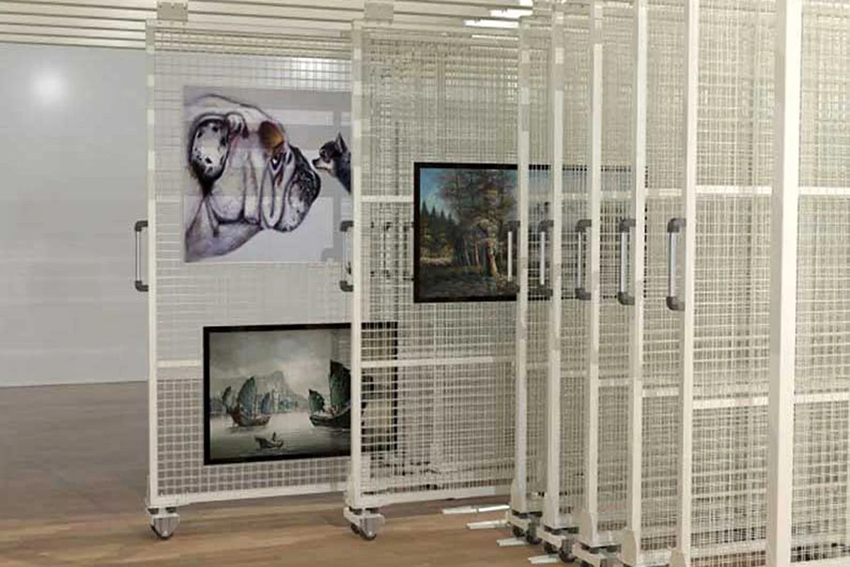 Mobile Art Racks - Image 3